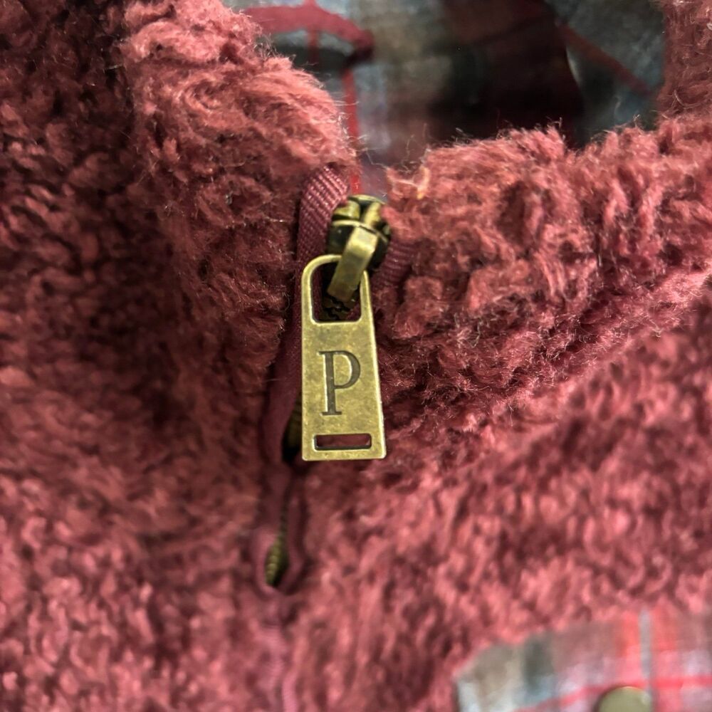 Pendleton Wool Blend Fuzzy Zip Jacket - image 4